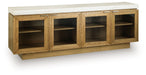 Adanworth - Accent Cabinet - Light Brown / Gray – Accent Cabinets by Signature Design by Ashley® at Furniture Wholesale Plus , Nashville furniture store