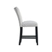 Francesca - Velvet Counter Height Chair (Set of 2) – Chair Sets by Elements International at Furniture Wholesale Plus , Nashville furniture store