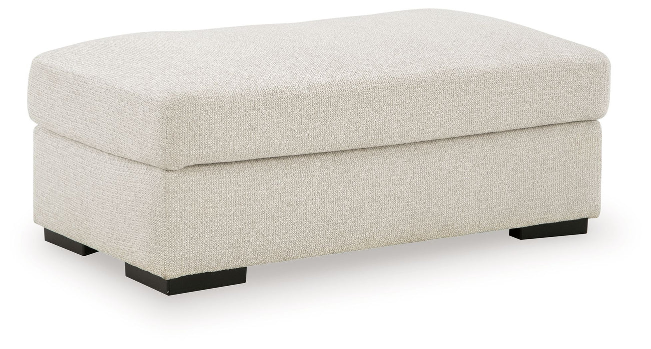Conlee-Pike - Ottoman - Linen – Upholstered Ottomans by Signature Design by Ashley® at Furniture Wholesale Plus , Nashville furniture store