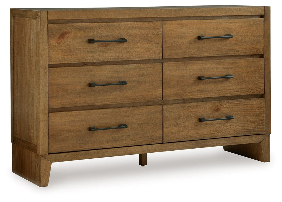 Sherbana - Dresser - Light Brown – Dressers by Signature Design by Ashley® at Furniture Wholesale Plus , Nashville furniture store