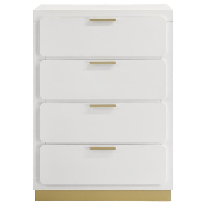 Caraway - 4-Drawer Bedroom Chest – Accent Chests by Coaster Fine Furniture at Furniture Wholesale Plus , Nashville furniture store
