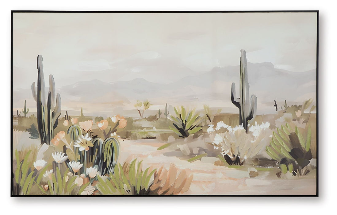 Sidworth - Wall Art - Green / Beige / Gray – Canvas Art by Signature Design by Ashley® at Furniture Wholesale Plus , Nashville furniture store