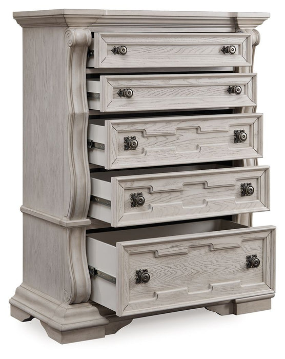 Bruchandi - Five Drawer Chest - Antique White – Accent Chests by Signature Design by Ashley® at Furniture Wholesale Plus , Nashville furniture store