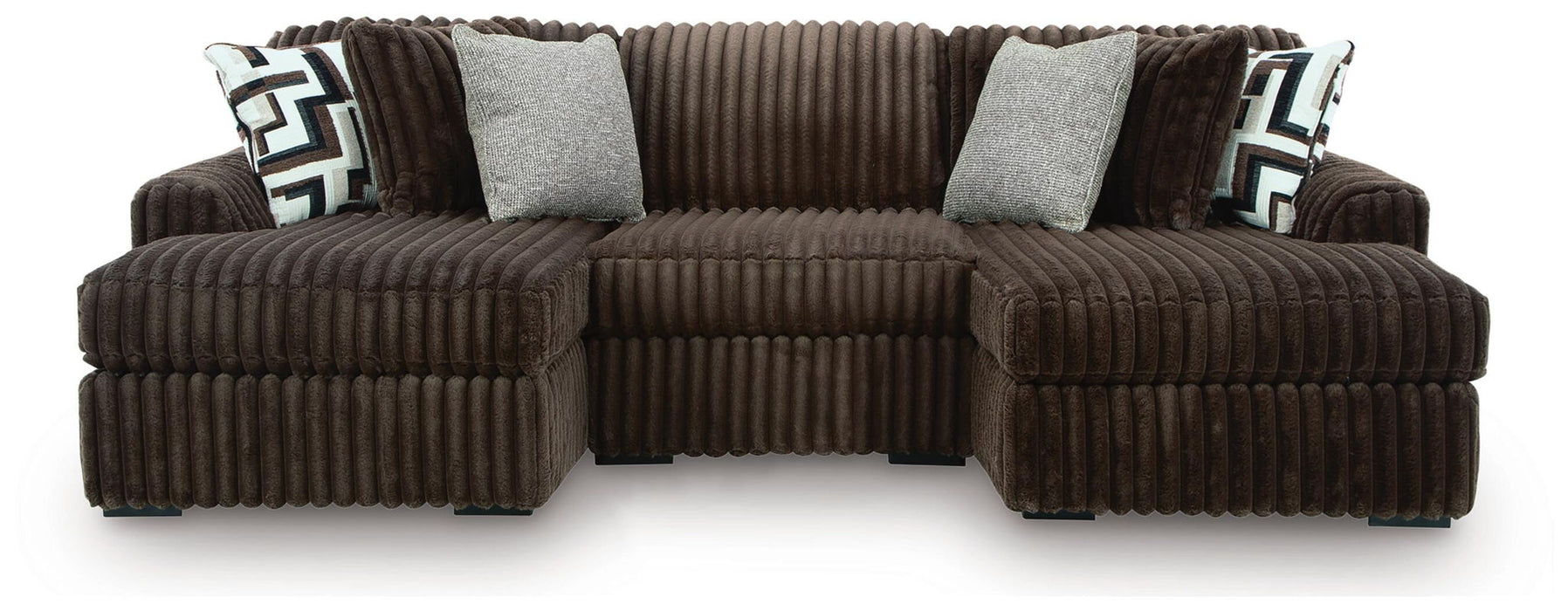 Midnight-Madness - Sectional – Stationary Sectionals by Signature Design by Ashley® at Furniture Wholesale Plus , Nashville furniture store