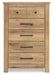 Makidern - Five Drawer Chest – Accent Chests by Signature Design by Ashley® at Furniture Wholesale Plus , Nashville furniture store