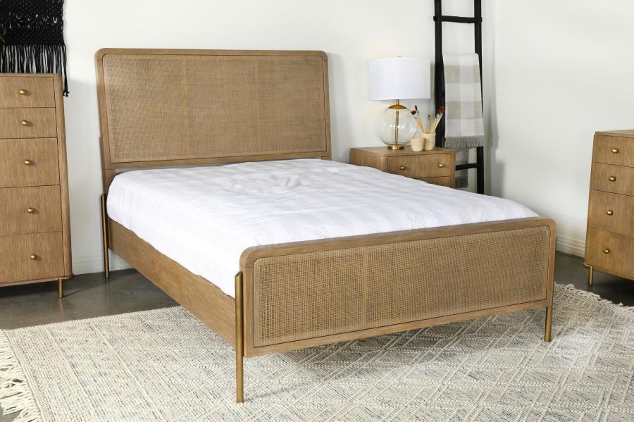 Arini - Rattan Panel Bed – Panel Beds by CoasterElevations at Furniture Wholesale Plus , Nashville furniture store