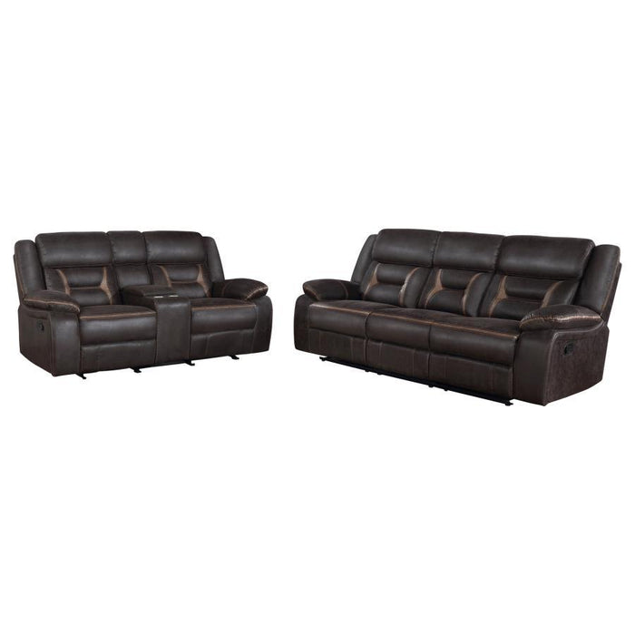 Greer - Upholstered Reclining Sofa Set - Premium Reclining Sofas & Loveseats from CoasterEveryday - Just $2069! Shop now at Furniture Wholesale Plus  We are the best furniture store in Nashville, Hendersonville, Goodlettsville, Madison, Antioch, Mount Juliet, Lebanon, Gallatin, Springfield, Murfreesboro, Franklin, Brentwood