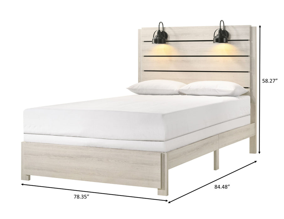 Carter - Bed In 1 Box – Platform Beds by Crown Mark at Furniture Wholesale Plus , Nashville furniture store