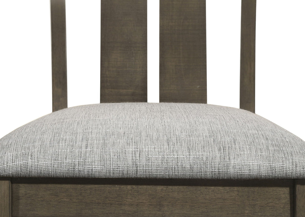 Lloyd - Side Chair (Set of 2) - Brown / Gray – Chair Sets by Crown Mark at Furniture Wholesale Plus , Nashville furniture store