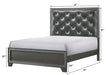 Kaia - Bed – Upholstered Beds by Crown Mark at Furniture Wholesale Plus , Nashville furniture store