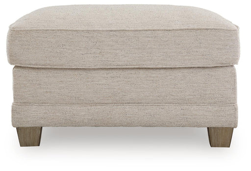 Rayne-Cove - Ottoman - Opal – Upholstered Ottomans by Signature Design by Ashley® at Furniture Wholesale Plus , Nashville furniture store