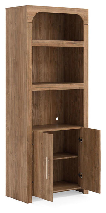 Dovander - Display Cabinet - Brown – Display Cabinets by Signature Design by Ashley® at Furniture Wholesale Plus , Nashville furniture store