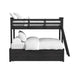 Hampton Kids - Bunk With Ladder And Trundle – Bunk Beds by Elements International at Furniture Wholesale Plus , Nashville furniture store