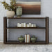 Warren Park - Sofa Table - Coffee Brown – Sofa Tables by Liberty Furniture at Furniture Wholesale Plus , Nashville furniture store