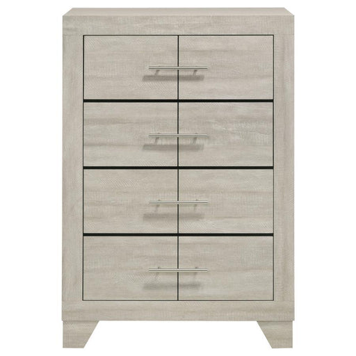 Trenton - 4-Drawer Bedroom Chest Of Drawers - Rustic Cream – Accent Chests by Coaster Fine Furniture at Furniture Wholesale Plus , Nashville furniture store