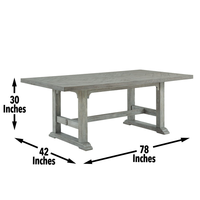 Whitford - Dining Table - Gray – Dining Tables by Steve Silver Furniture at Furniture Wholesale Plus , Nashville furniture store