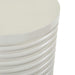 Berkley Square - Round Chairside Table - Linen & Khaki – Chair Side Tables by Liberty Furniture at Furniture Wholesale Plus , Nashville furniture store