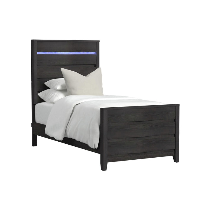 Tobias - Bedroom Set With LED – 3 Piece Bedroom Sets by Elements International at Furniture Wholesale Plus , Nashville furniture store