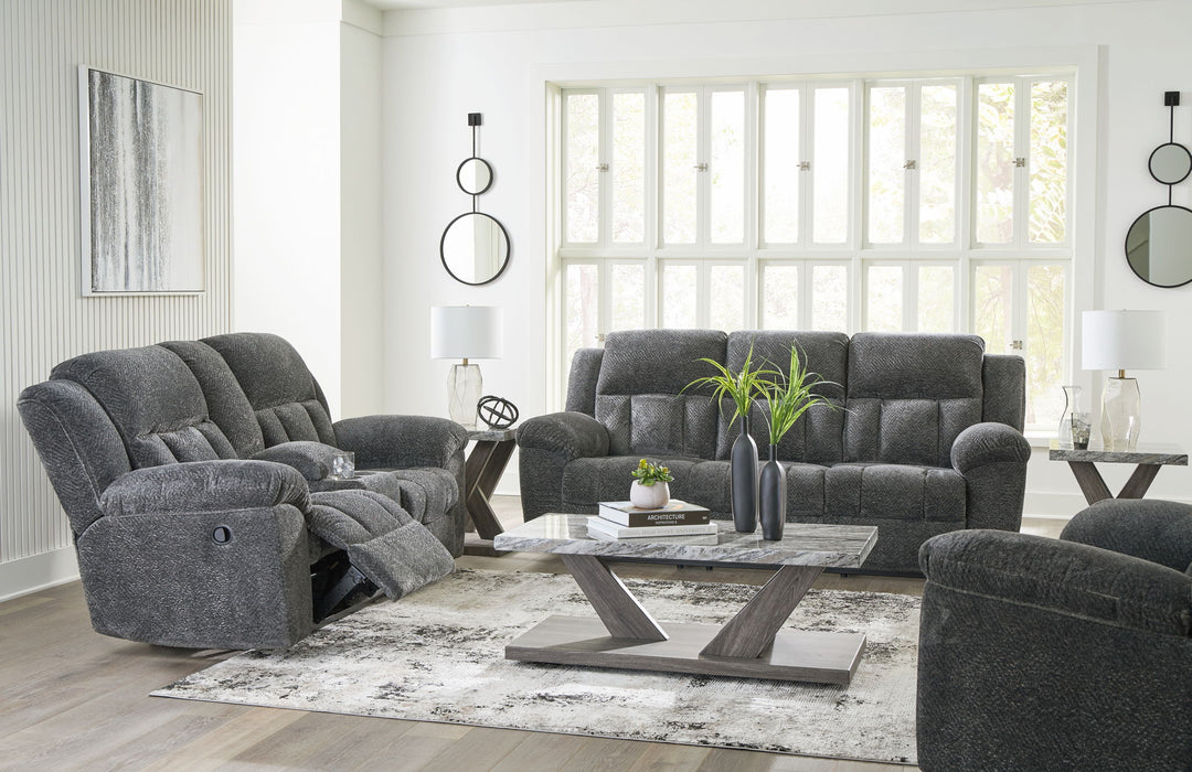 Frohn - Reclining Living Room Set – Reclining Sofas & Loveseats by Signature Design by Ashley® at Furniture Wholesale Plus , Nashville furniture store