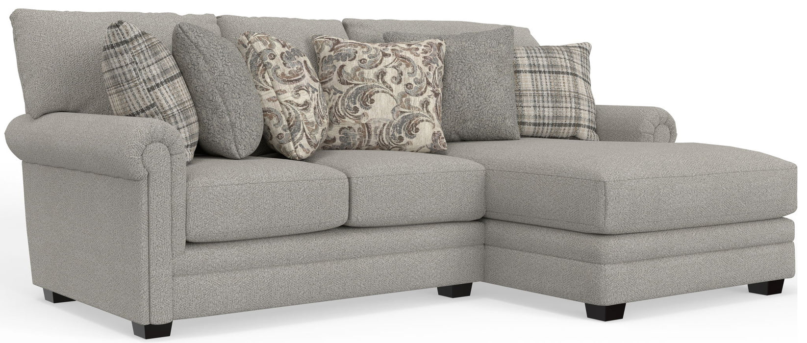 Livingston - Sectional With Comfort Coil Seating And Accent Pillows Included – Stationary Sectionals by Jackson at Furniture Wholesale Plus , Nashville furniture store