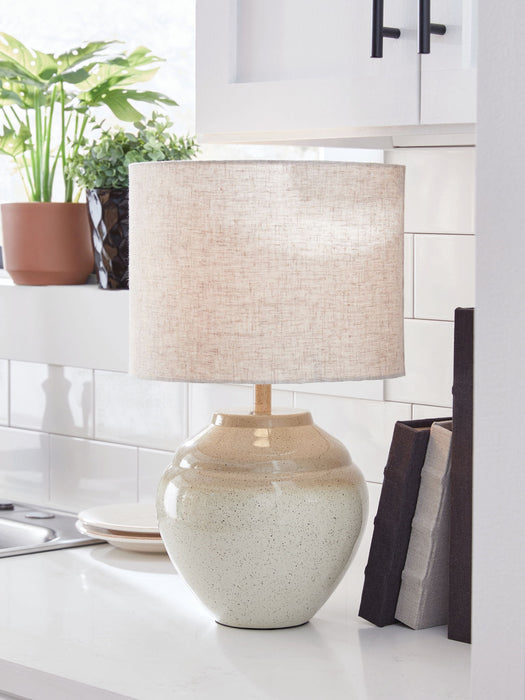 Waldish - Metal Table Lamp - Cream / Beige – Table Lamps by Signature Design by Ashley® at Furniture Wholesale Plus , Nashville furniture store