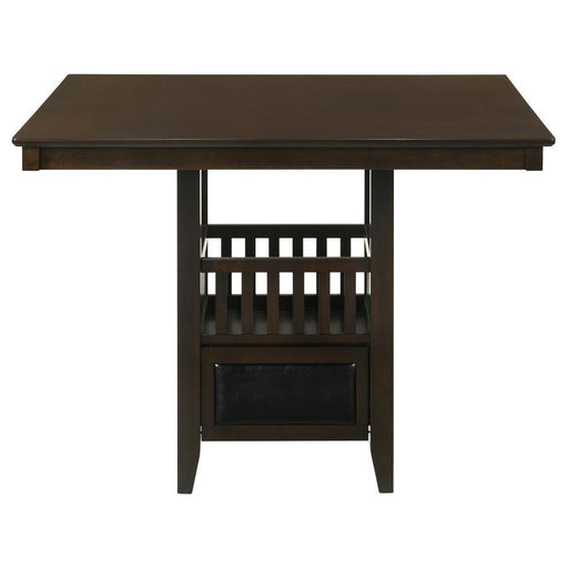 Jaden - 5 Piece Square Counter Height Dining Set - Espresso - Premium 5 Piece Dining Room Sets from CoasterEveryday - Just $849! Shop now at Furniture Wholesale Plus  We are the best furniture store in Nashville, Hendersonville, Goodlettsville, Madison, Antioch, Mount Juliet, Lebanon, Gallatin, Springfield, Murfreesboro, Franklin, Brentwood