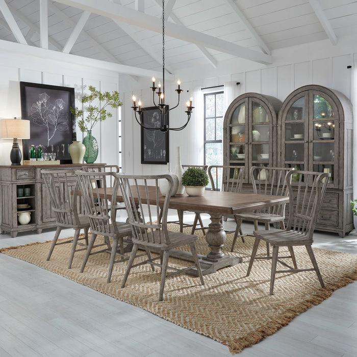 River Place - Trestle Table Set – 5 Piece Dining Room Sets by Liberty Furniture at Furniture Wholesale Plus , Nashville furniture store
