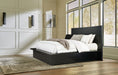 Londer - Queen Panel Bed - Black – Panel Beds by Millennium® by Ashley at Furniture Wholesale Plus , Nashville furniture store