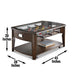 Diletta - Foosball Cocktail Table - Brown – Cocktail Tables by Steve Silver Furniture at Furniture Wholesale Plus , Nashville furniture store