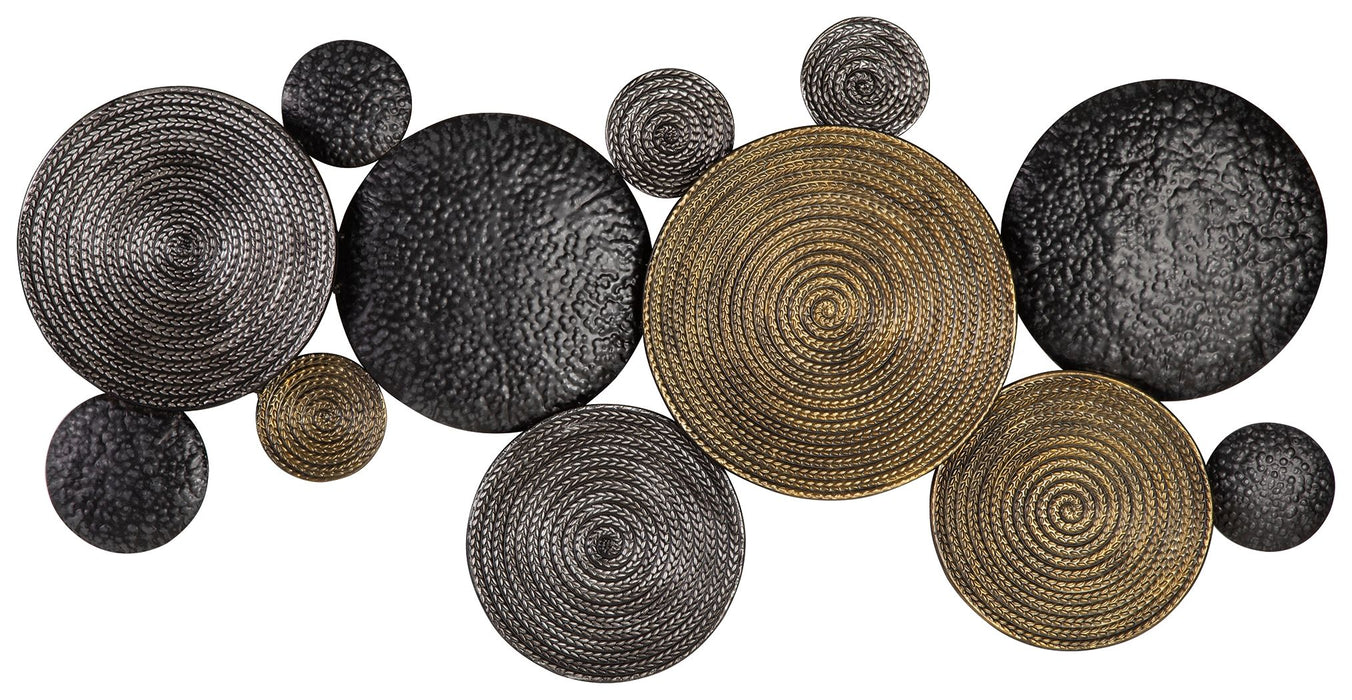 Emsley - Wall Decor - Metallic / Black / Gray – Wall Decor by Signature Design by Ashley® at Furniture Wholesale Plus , Nashville furniture store