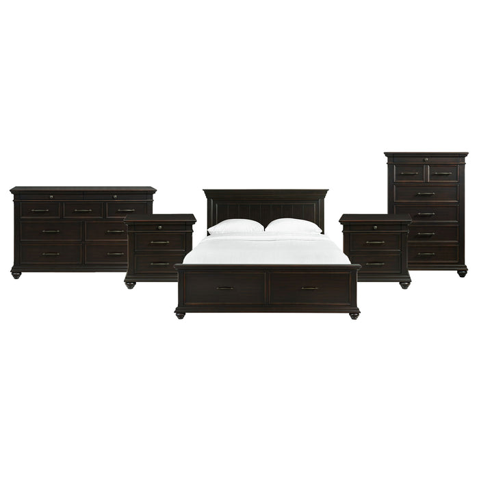 Slater - Platform Storage Bedroom Set – 3 Piece Bedroom Sets by Elements International at Furniture Wholesale Plus , Nashville furniture store