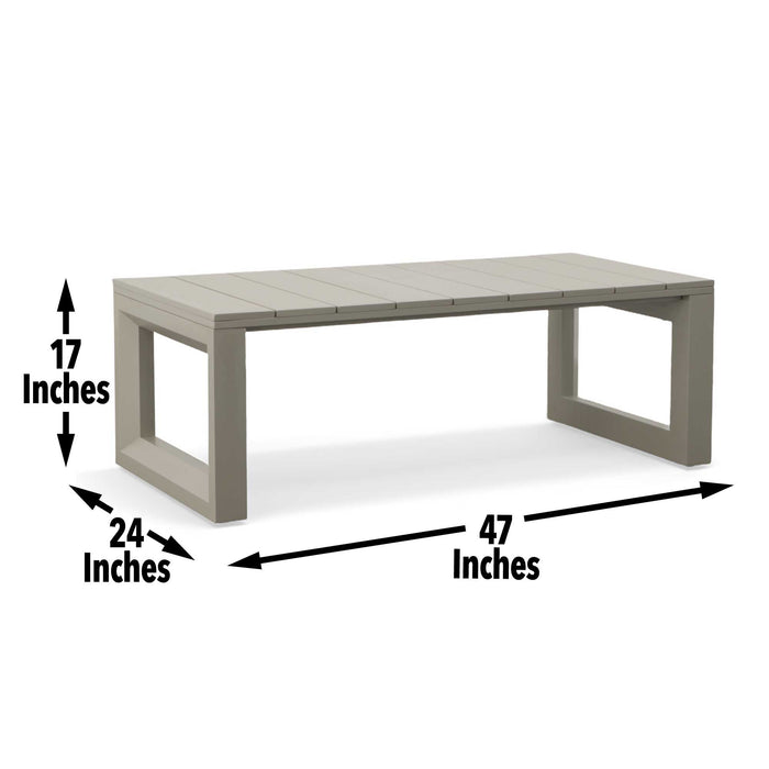 Dalilah - Patio Cocktail Table - Gray – Cocktail Tables by Steve Silver Furniture at Furniture Wholesale Plus , Nashville furniture store