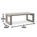 Dalilah - Patio Cocktail Table - Gray – Cocktail Tables by Steve Silver Furniture at Furniture Wholesale Plus , Nashville furniture store