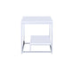 Lucia - End Table - White – End Tables by Steve Silver Furniture at Furniture Wholesale Plus , Nashville furniture store
