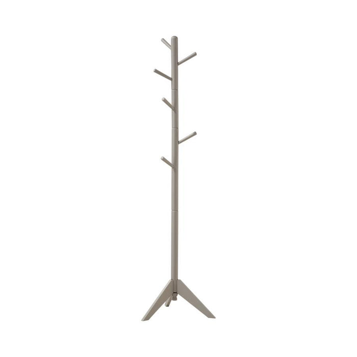 Devlin - 6 Hook Freestanding Wood Coat Rack Hat Hanger – Freestanding Coat Racks by CoasterEveryday at Furniture Wholesale Plus , Nashville furniture store