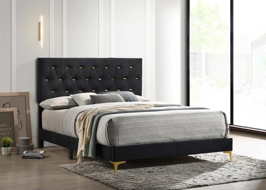 Kendall - Panel Upholstered Bed – Upholstered Beds by CoasterEveryday at Furniture Wholesale Plus , Nashville furniture store