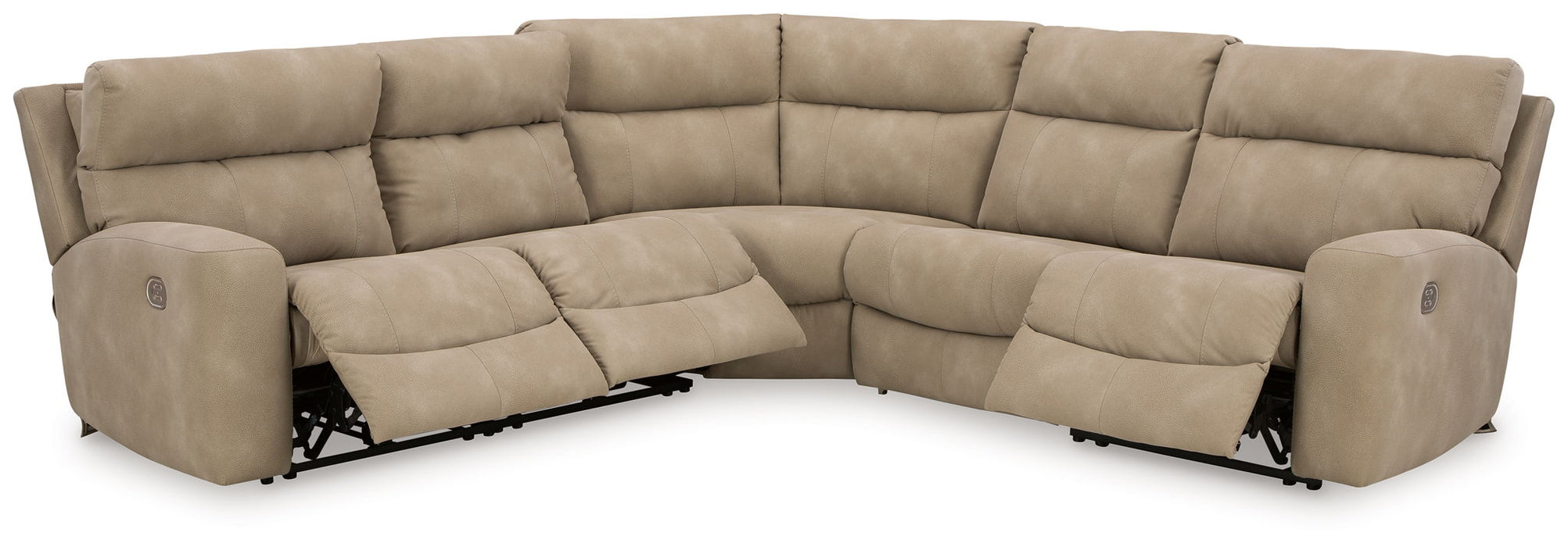Next-Gen Durapella - Reclining Sectional – Reclining Sectionals by Signature Design by Ashley® at Furniture Wholesale Plus , Nashville furniture store