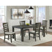 Colorado - Dining Height Table - Charcoal – Dining Tables by Elements International at Furniture Wholesale Plus , Nashville furniture store