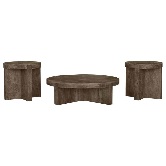 Kinkaid - Solid Wood Coffee And End Table Set – Table Sets by Coaster Fine Furniture at Furniture Wholesale Plus , Nashville furniture store