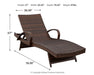 Kantana - Chaise Lounge – Lounge Chairs by Signature Design by Ashley® at Furniture Wholesale Plus , Nashville furniture store
