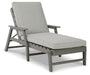Visola - Chaise Lounge with Cushion - Gray – Lounge Chairs by Signature Design by Ashley® at Furniture Wholesale Plus , Nashville furniture store