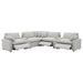 Collins - 7-Piece Modular Power Reclining Sectional – Reclining Sectionals by Coaster Fine Furniture at Furniture Wholesale Plus , Nashville furniture store
