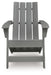 Cove Beach - Adirondack Chair - Gray – Arm Chairs by Signature Design by Ashley® at Furniture Wholesale Plus , Nashville furniture store