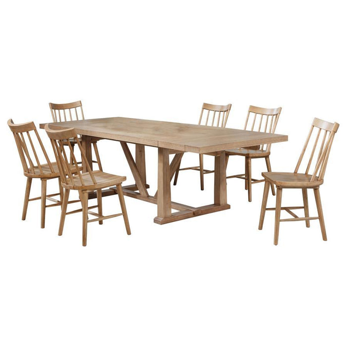 Middleton - 106" Extension Leaf Dining Set – 8 + Piece Dining Room Sets by Coaster Fine Furniture at Furniture Wholesale Plus , Nashville furniture store