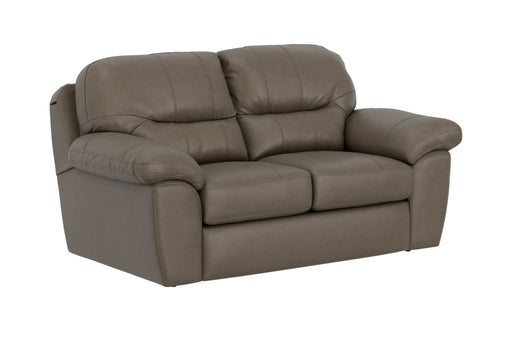 Dutton - Gliding Loveseat - Taupe – Stationary Loveseats by Jackson at Furniture Wholesale Plus , Nashville furniture store