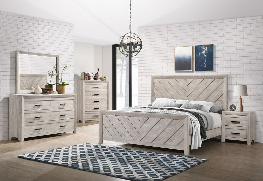 Ellen - Dresser & Mirror Set - White – Dresser & Mirror by Elements International at Furniture Wholesale Plus , Nashville furniture store