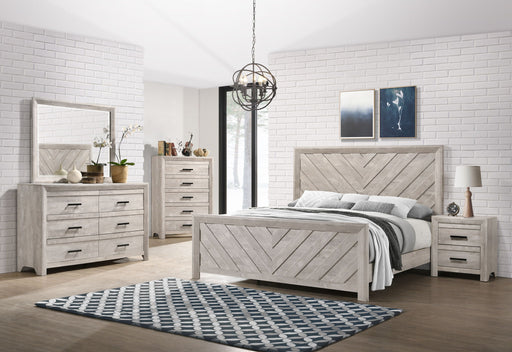 Ellen - Dresser & Mirror Set - White – Dresser & Mirror by Elements International at Furniture Wholesale Plus , Nashville furniture store