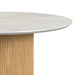 Sylvie - Round Dining Table With Faux Marble Top – Dining Tables by Elements International at Furniture Wholesale Plus , Nashville furniture store