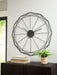 Arkthorne - Wall Clock - Black – Wall Clocks by Signature Design by Ashley® at Furniture Wholesale Plus , Nashville furniture store