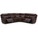 Blair - 6 Piece Sectional - Cognac – Reclining Sectionals by Liberty Furniture at Furniture Wholesale Plus , Nashville furniture store